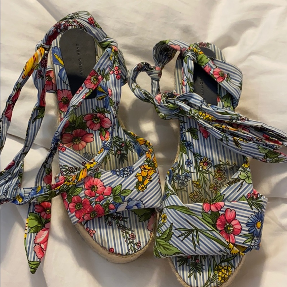 Zara platform wedges